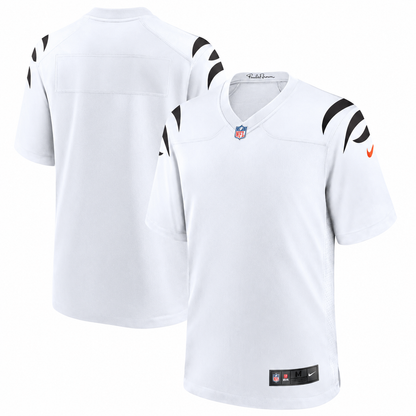 Cincinnati Bengals Nike Customizable Game Jersey – White