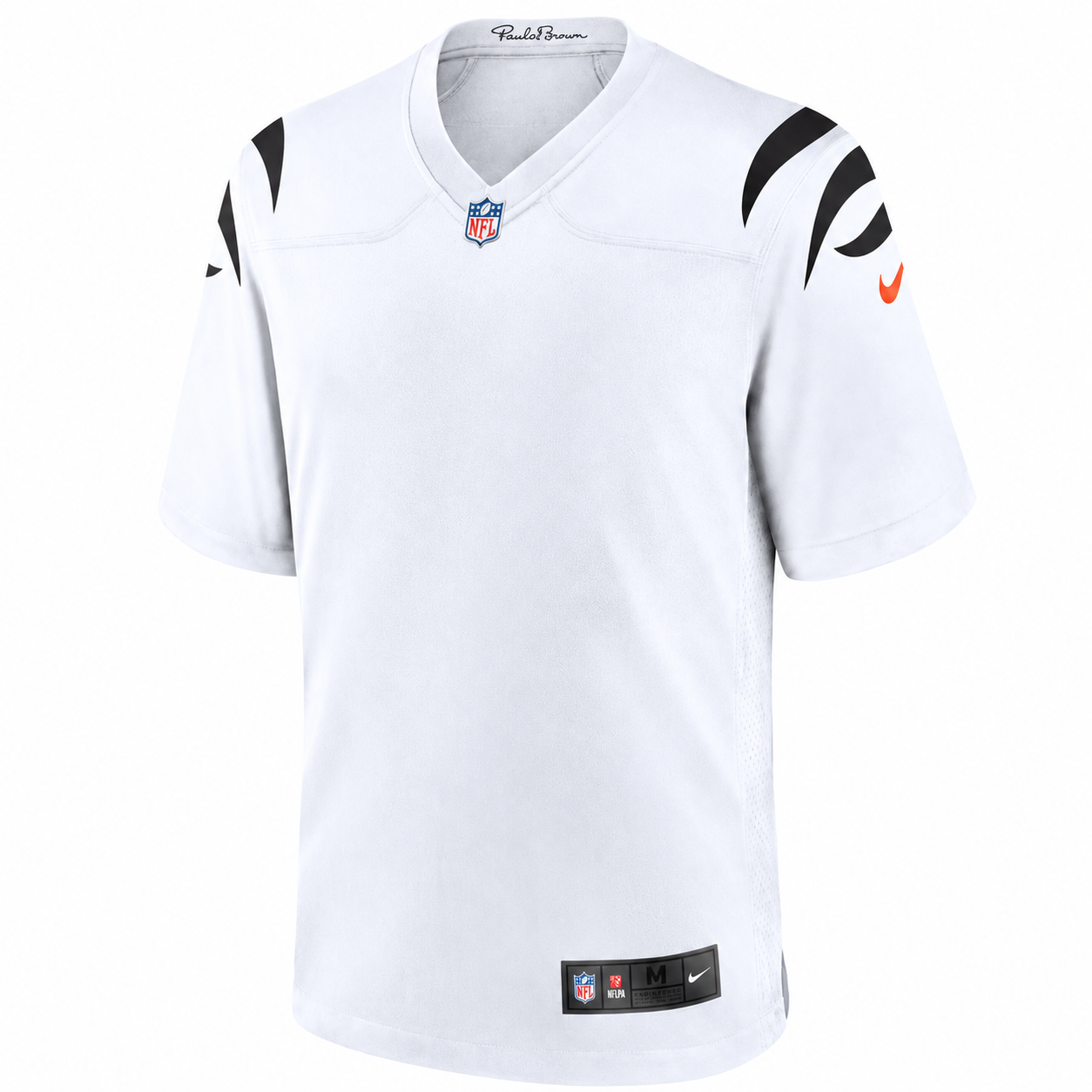 Cincinnati Bengals Nike Customizable Game Jersey – White