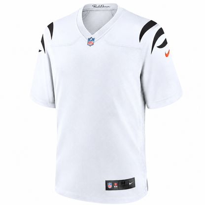 Cincinnati Bengals Nike Customizable Game Jersey – White