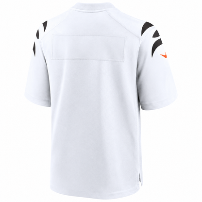 Cincinnati Bengals Nike Customizable Game Jersey – White