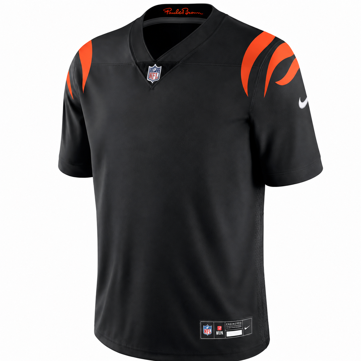 Cincinnati Bengals Nike Customizable Game Jersey – Black