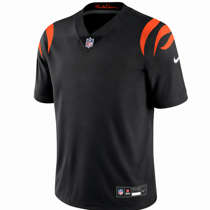 Cincinnati Bengals Nike Customizable Game Jersey – Black