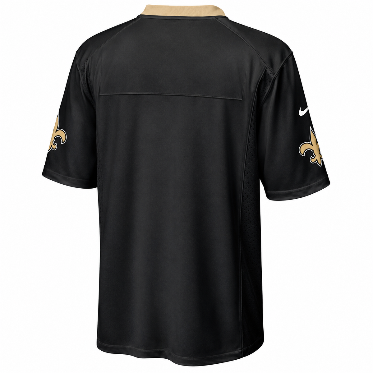 New Orleans Saints Nike Customizable Game Jersey – Black
