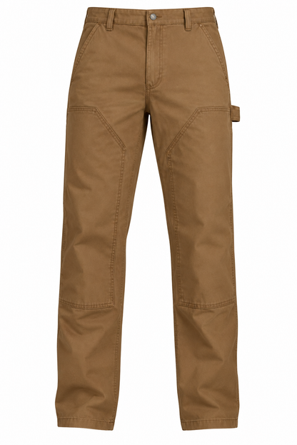 NWT Alpine Design Men's Utility Pants Brown Khaki Workwear Size 40x32