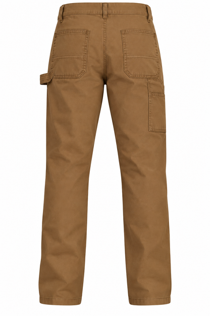 NWT Alpine Design Men's Utility Pants Brown Khaki Workwear Size 40x32
