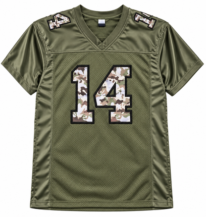 Indianapolis Colts Autographed Alec Pierce #14 Mesh Jersey – Olive Green