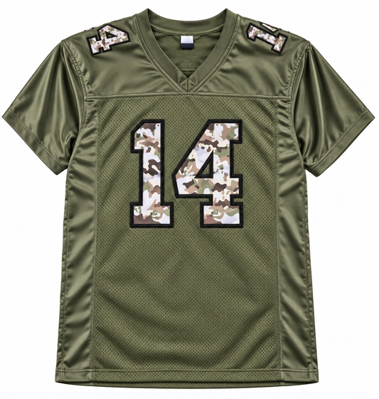 Indianapolis Colts Autographed Alec Pierce #14 Mesh Jersey – Olive Green