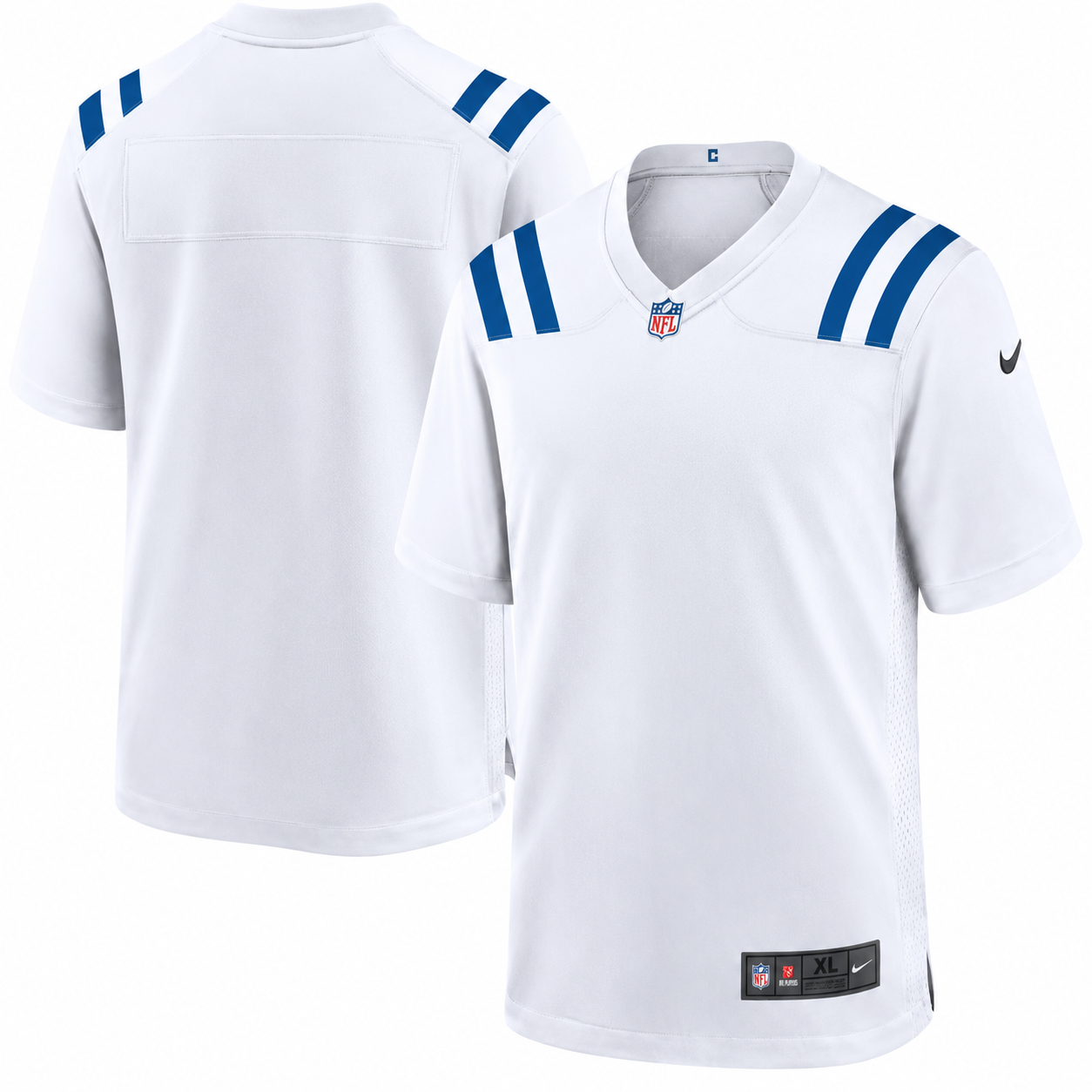 Indianapolis Colts Nike Customizable Game Jersey – White