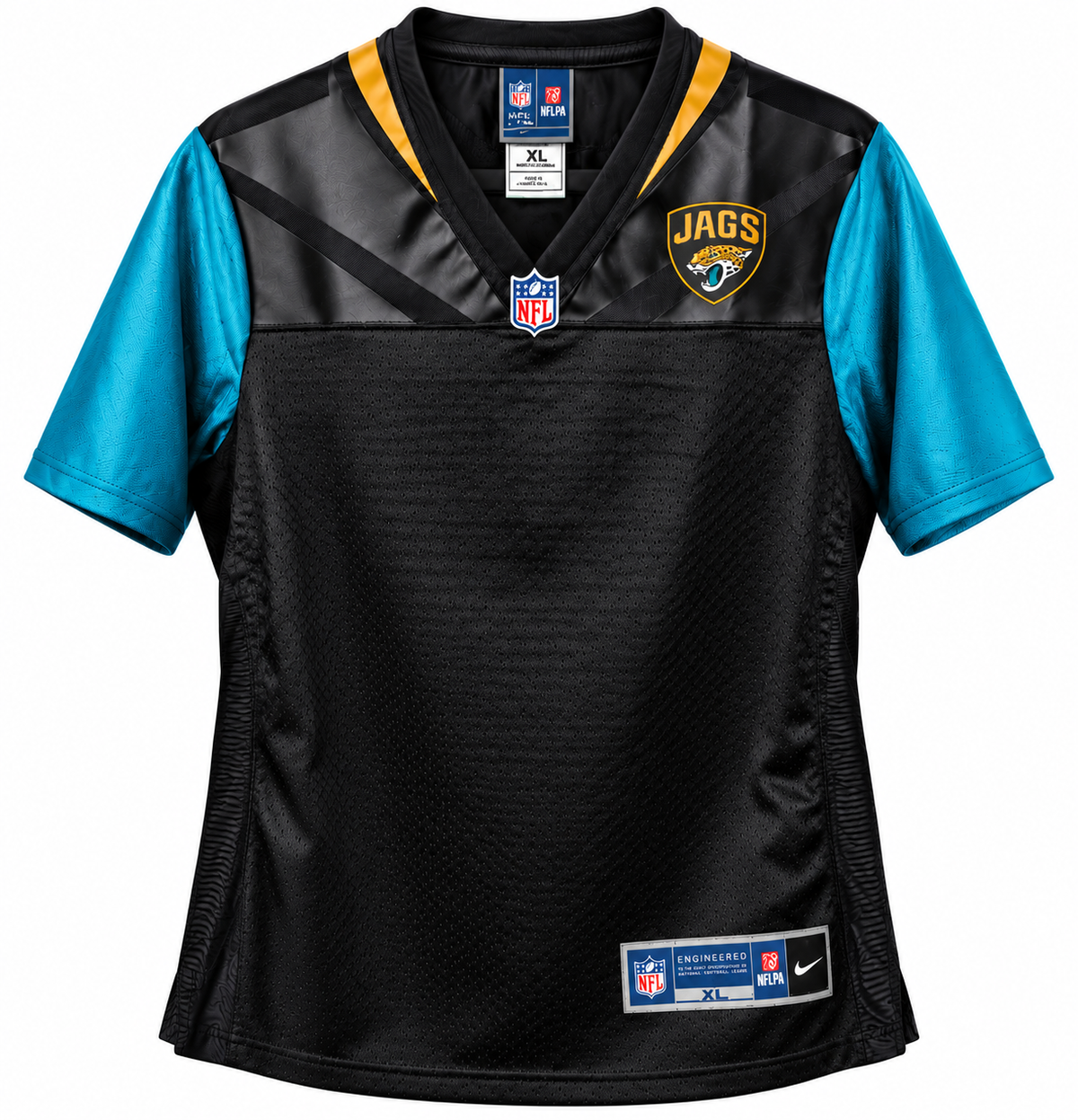 Jacksonville Jaguars Women's Customizable Game Jersey – Black