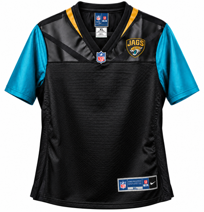 Jacksonville Jaguars Women's Customizable Game Jersey – Black