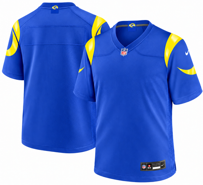 Los Angeles Rams Customizable Game Jersey – Blue