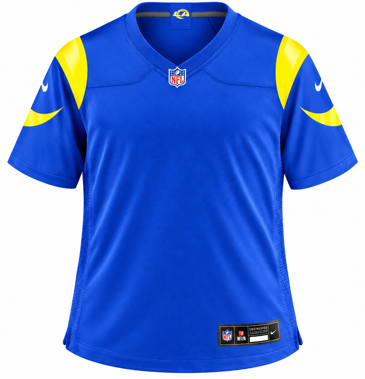 Los Angeles Rams Customizable Game Jersey – Blue