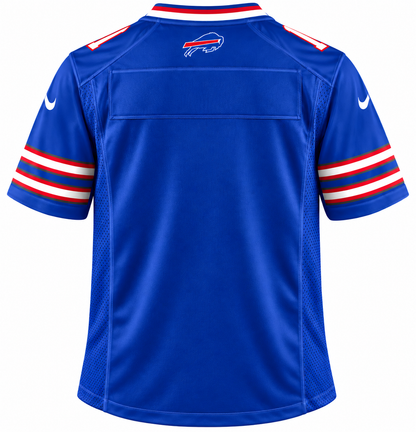 Buffalo Bills #1 Custom Game Jersey – Blue