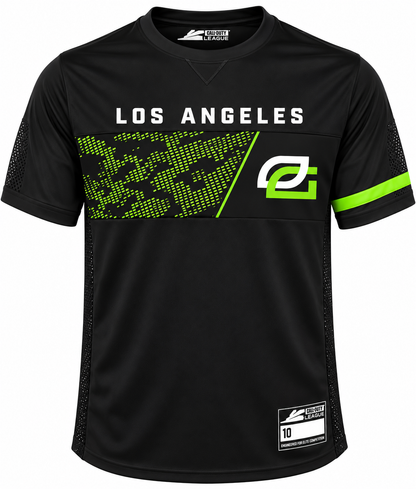 OpTic Gaming Los Angeles Primary Authentic Jersey – Black