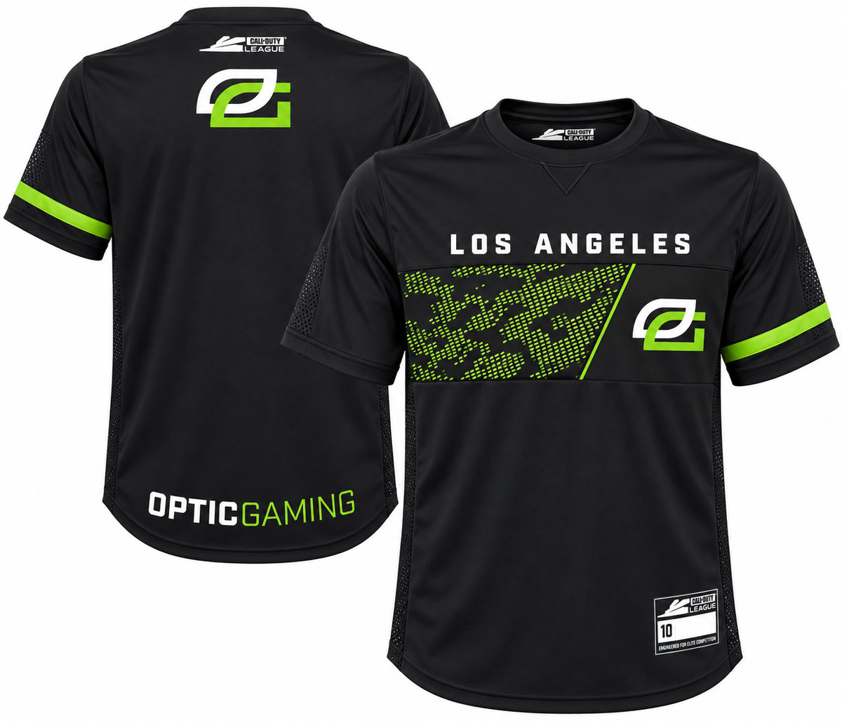 OpTic Gaming Los Angeles Primary Authentic Jersey – Black