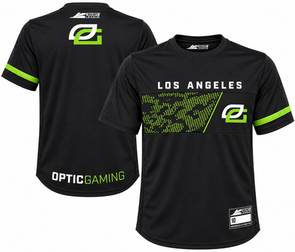 OpTic Gaming Los Angeles Primary Authentic Jersey – Black