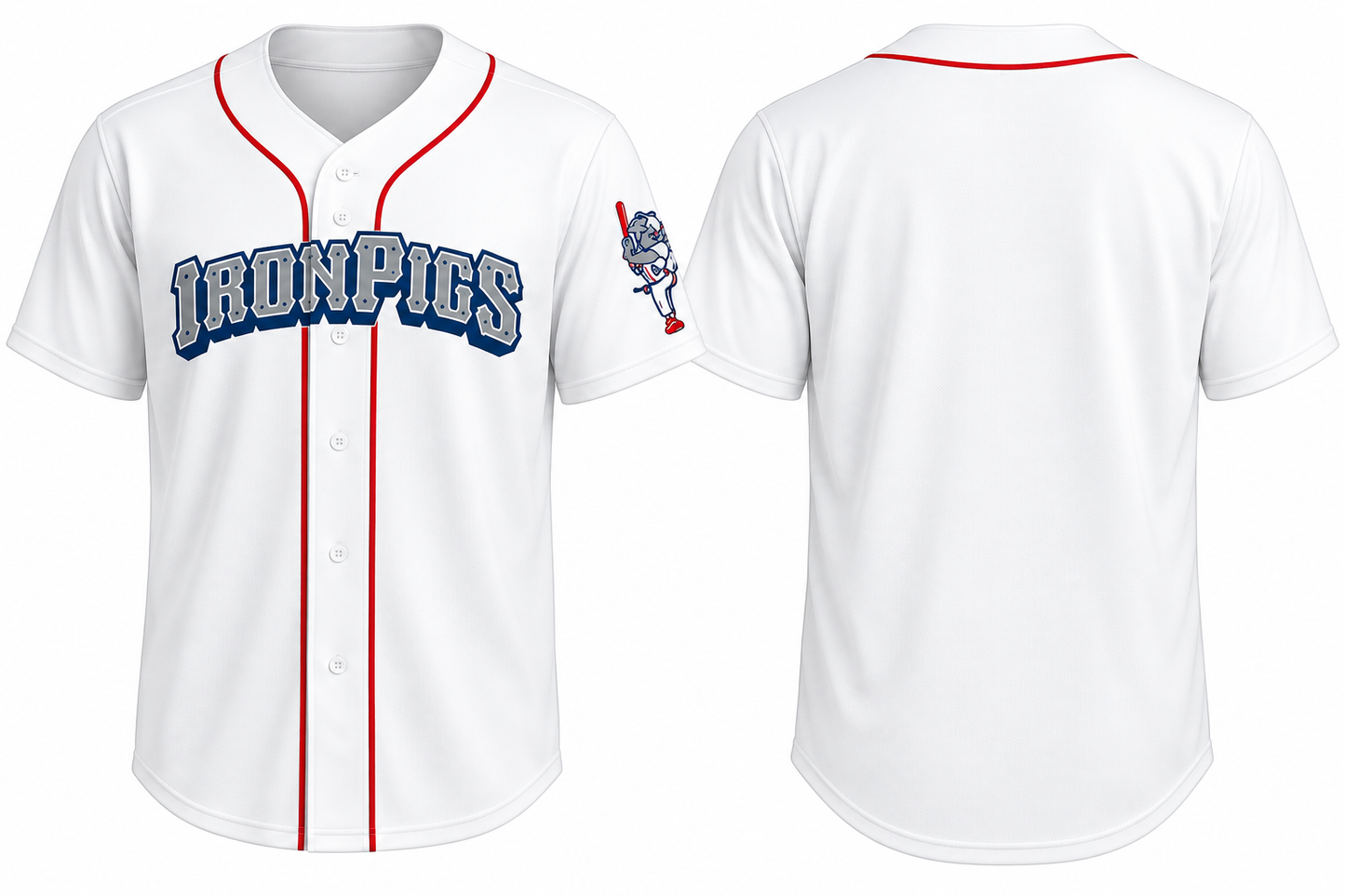 2026 Lehigh Valley IronPigs Baseball Jersey – White