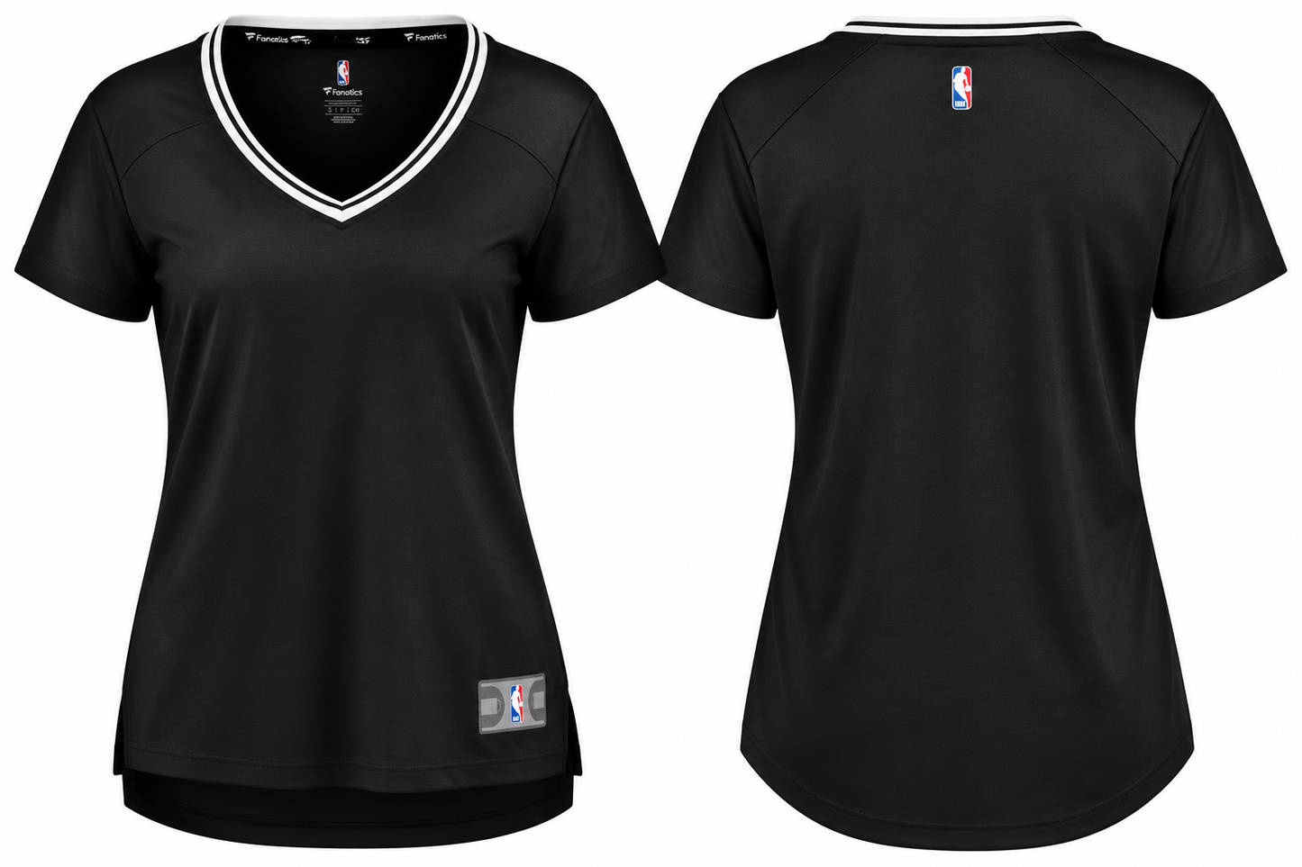Brooklyn Nets Women's Fast Back Customizable Jersey – Black