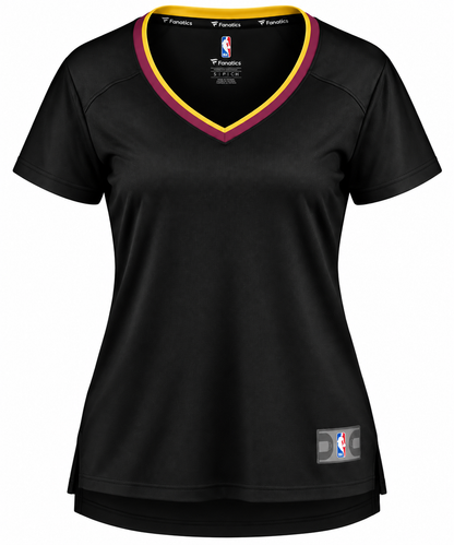 Cleveland Cavaliers Women's Fast Back Customizable Jersey – Black