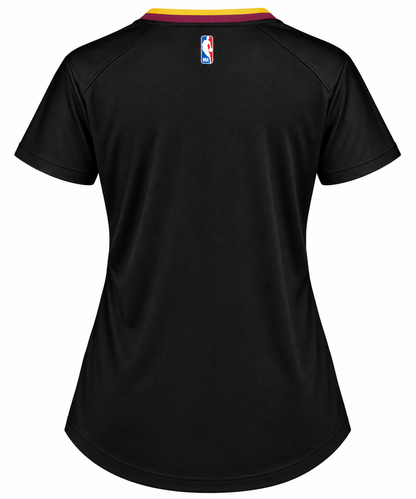 Cleveland Cavaliers Women's Fast Back Customizable Jersey – Black