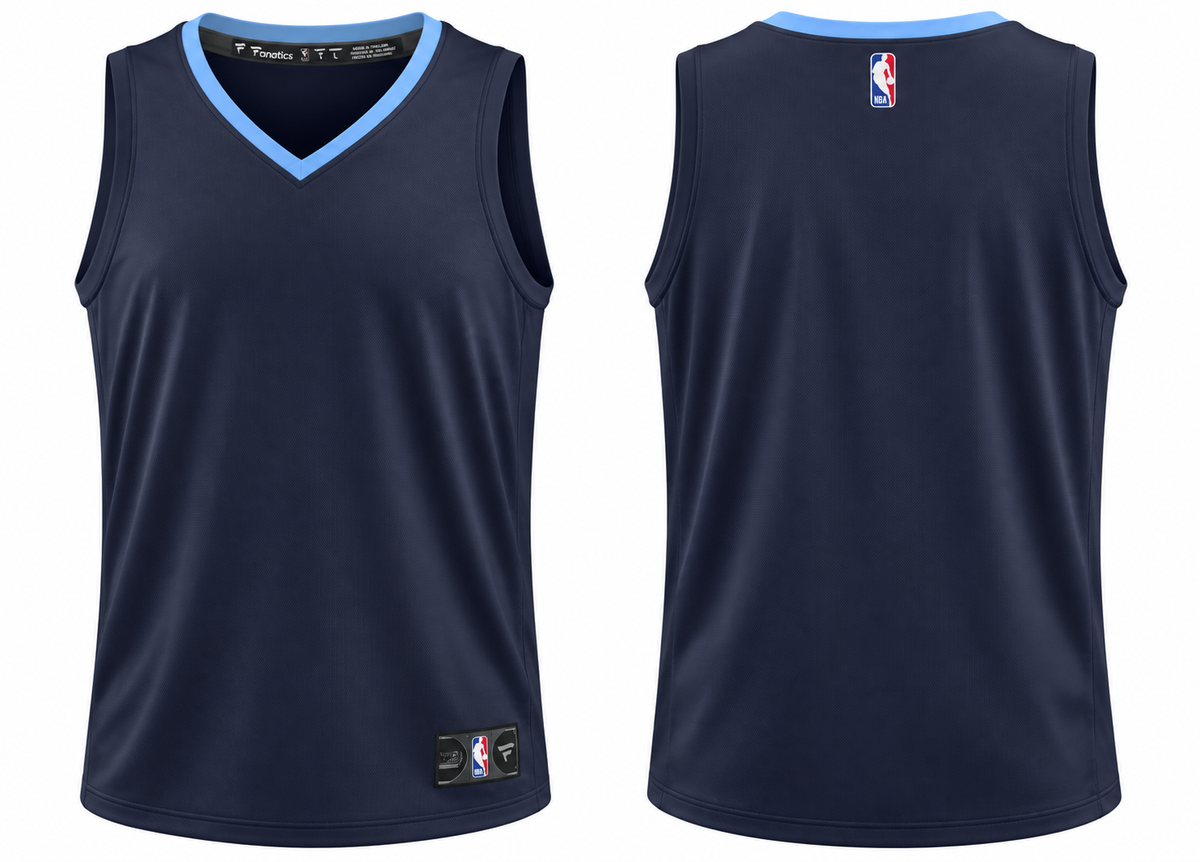 Fanatics Memphis Grizzlies Fast Break Jersey – Navy