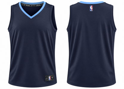 Fanatics Memphis Grizzlies Fast Break Jersey – Navy