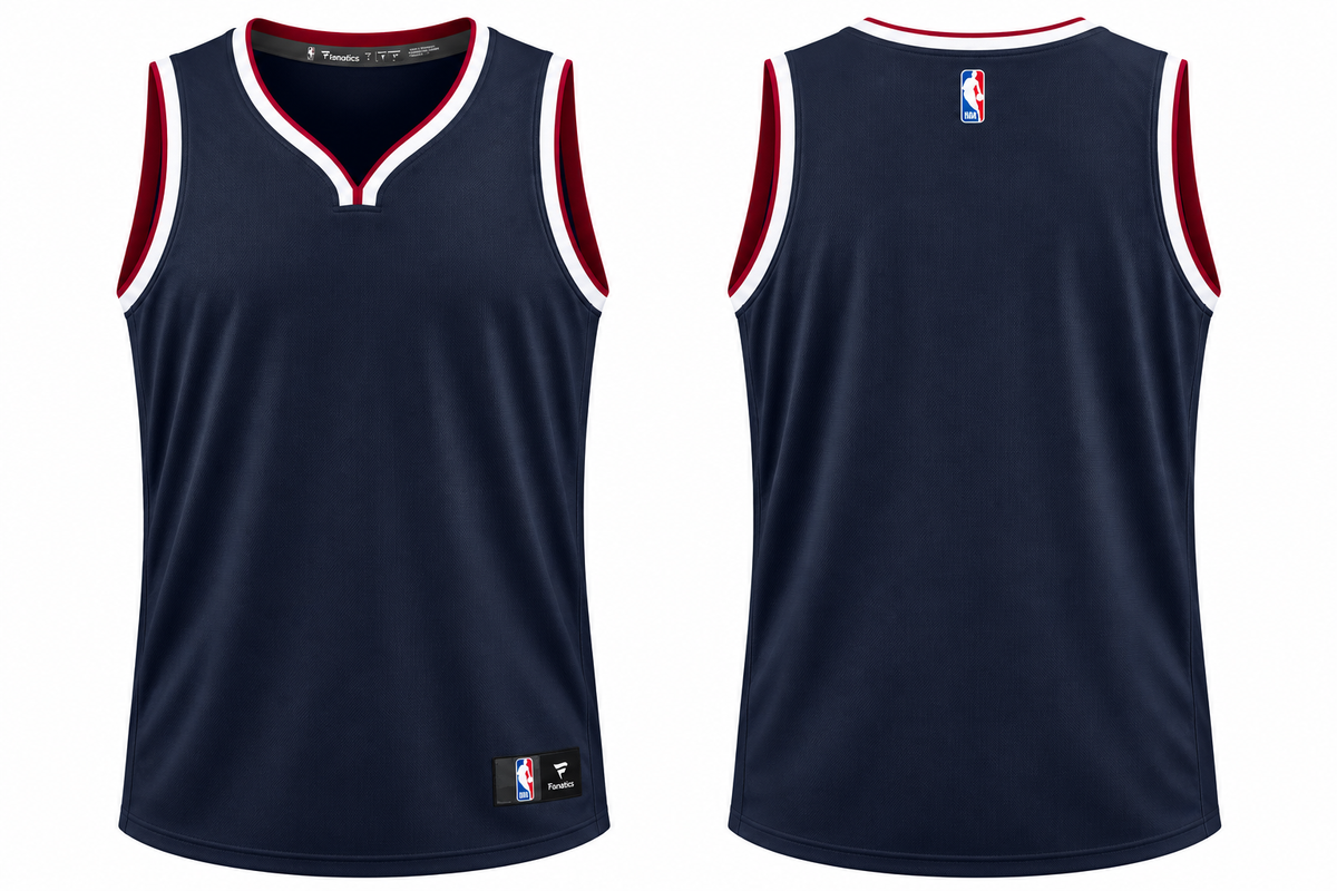 Denver Nuggets Fanatics Fast Break Jersey – Icon Edition – Navy
