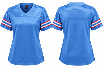 Women's Fanatics Houston Oilers Jersey – Light Blue