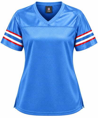 Women's Fanatics Houston Oilers Jersey – Light Blue