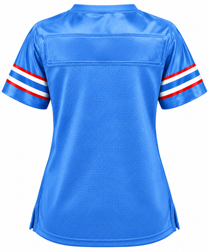 Women's Fanatics Houston Oilers Jersey – Light Blue