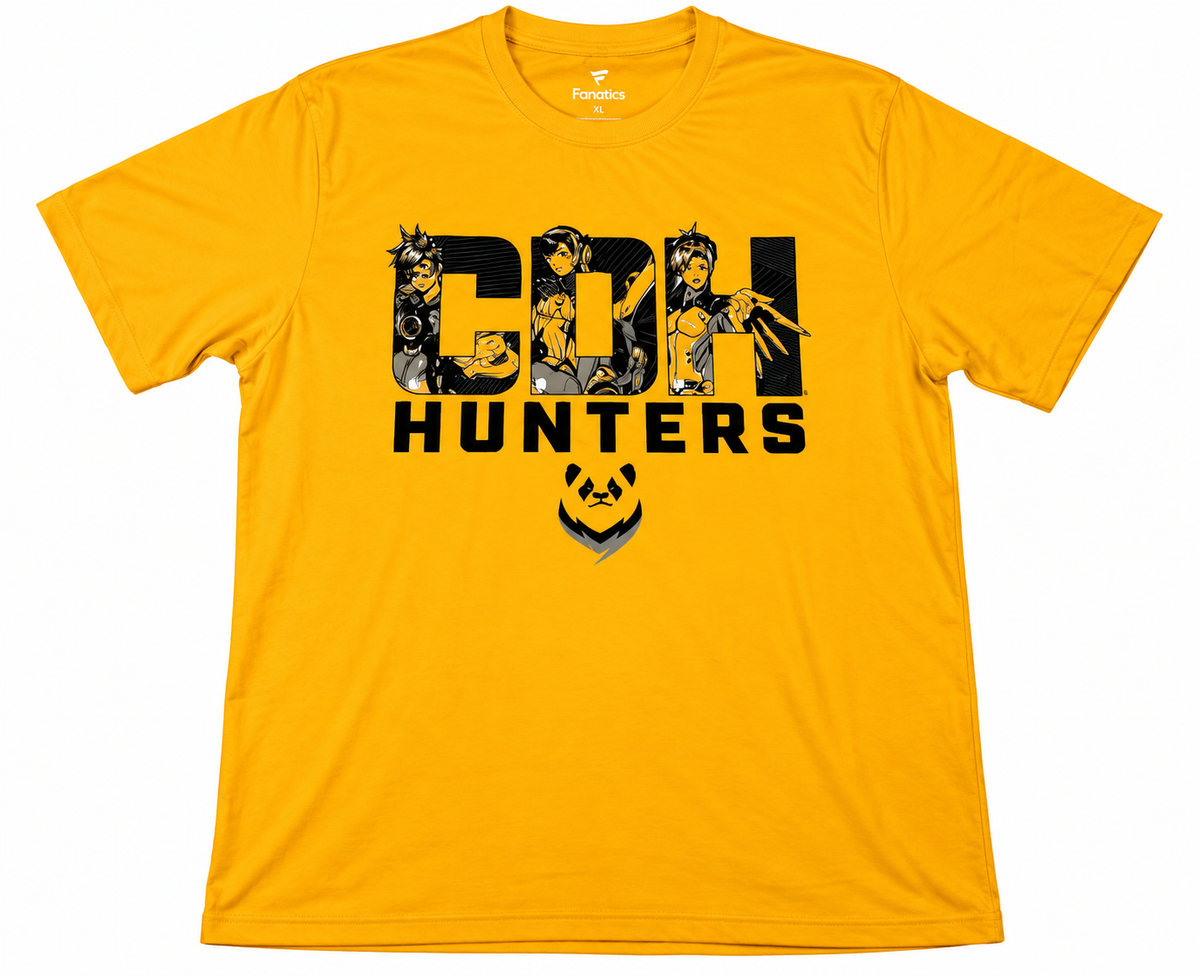 Overwatch League Chengdu Hunters eSports Gaming Jersey – Yellow