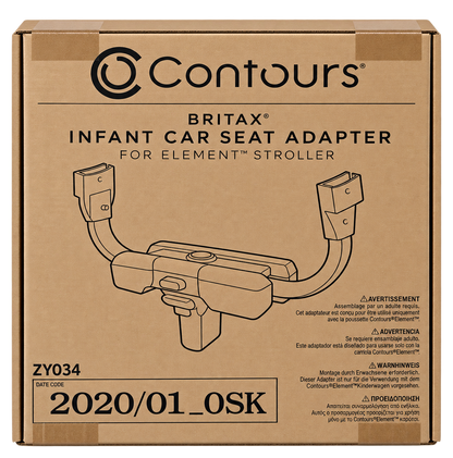 Contours Element Adapter for Britax Infant Car Seats, ZY034