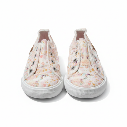 Kid's Blowfish Malibu Play Sneaker Pink Unicorns Size 8