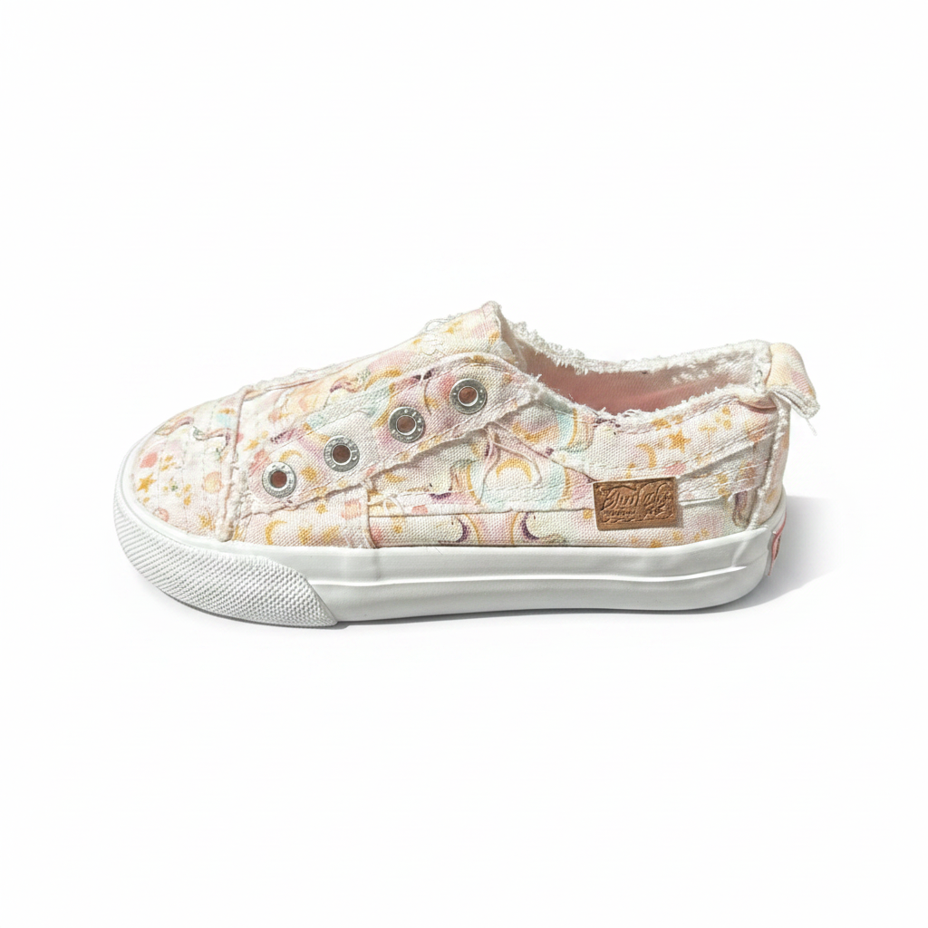Kid's Blowfish Malibu Play Sneaker Pink Unicorns Size 8
