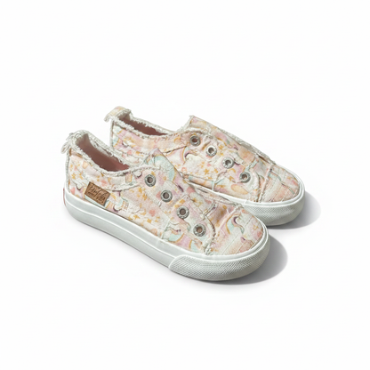 Kid's Blowfish Malibu Play Sneaker Pink Unicorns Size 8