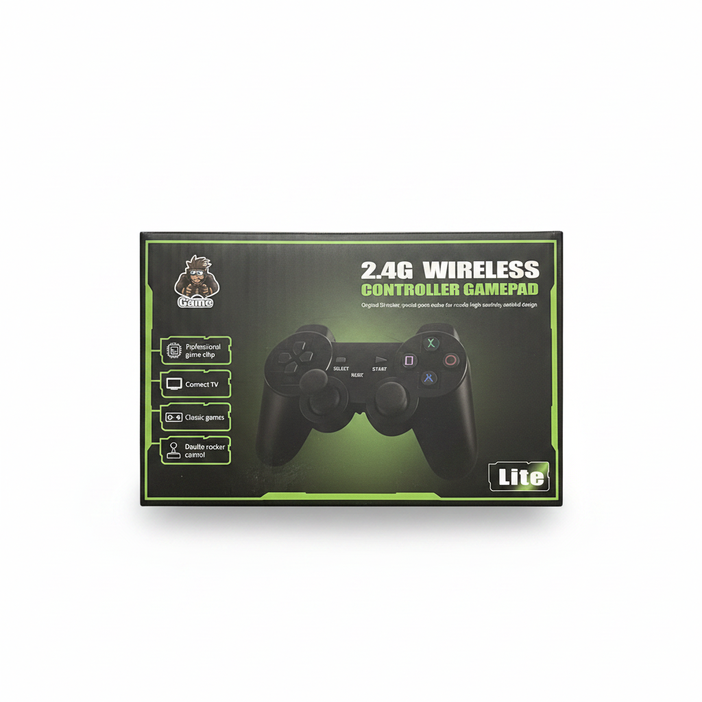 2.4G Wireless Gamepad Controller with 20,000 Built-In Games Lite