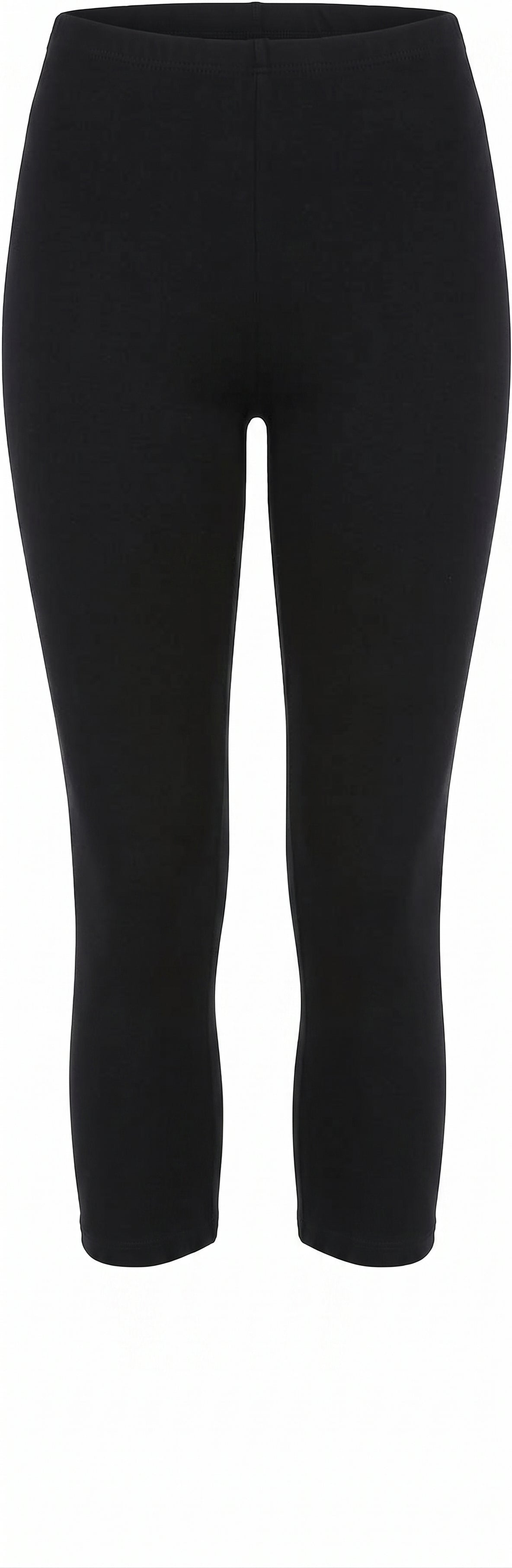 Kotii Lightweight Capri Leggings | 3/4 Crop Stretch Yoga Pants | S/M