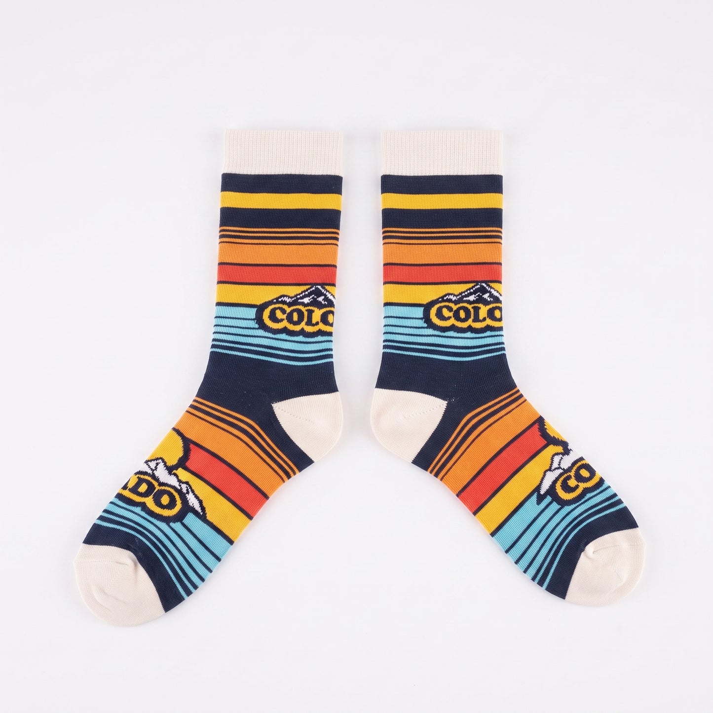 Oooh Yeah! Colorado Novelty Crew Socks – Unisex Adult M/L (1 Pair)