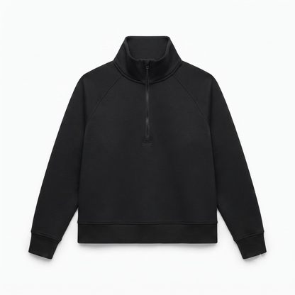 Women's DSG Cold Gear 1/2 Zip Pullover Black Size L