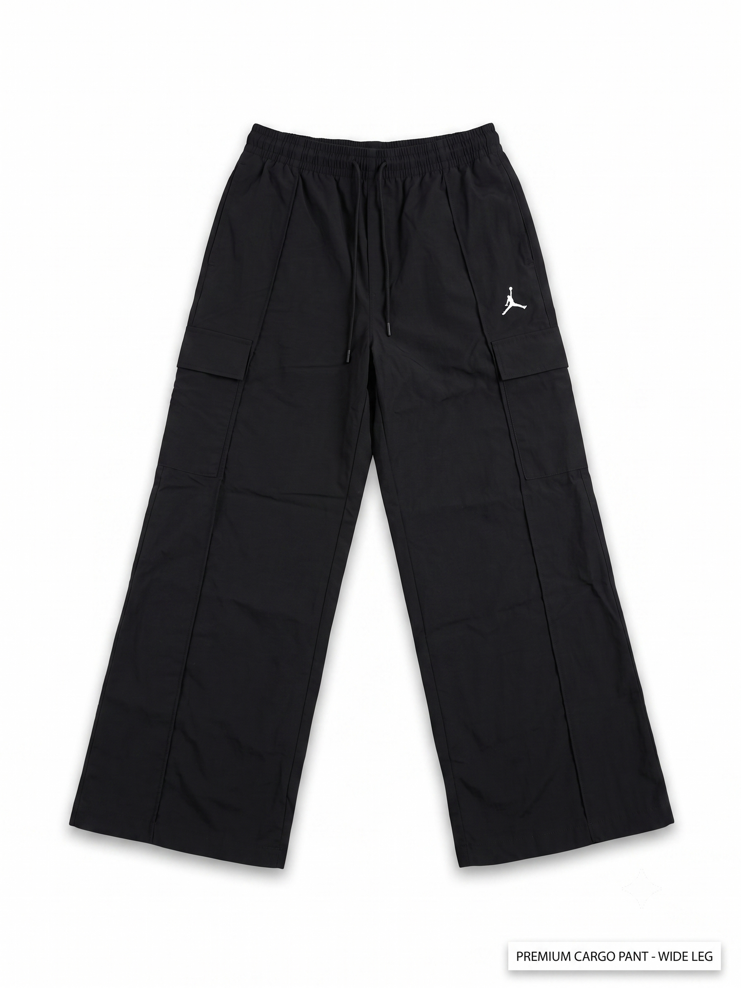 Girl's Nike Jordan Woven Double Cargo Pants Black Size M (10-12yrs)