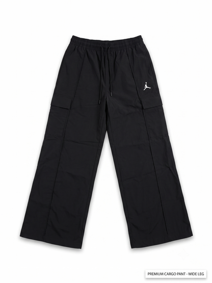Girl's Nike Jordan Woven Double Cargo Pants Black Size M (10-12yrs)