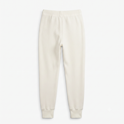 Women's DSG So Soft Ottoman Jogger - Light Cream - Size Large