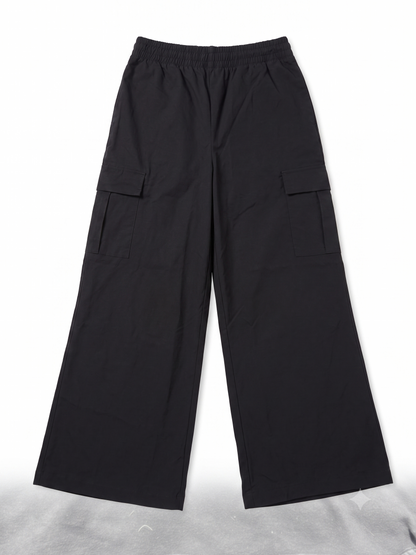 Girl's Nike Jordan Woven Double Cargo Pants Black Size M (10-12yrs)