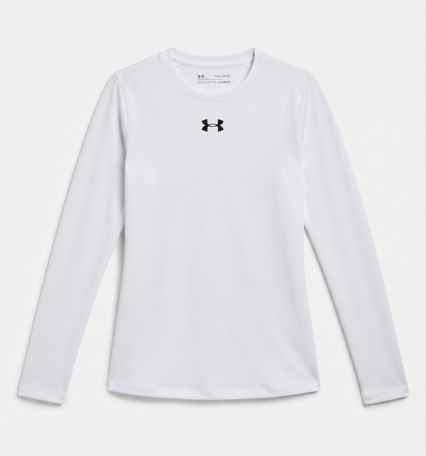 Under Armour Cold Gear Youth Girls , White & Black - Size Youth Small