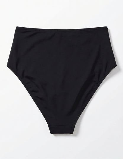 YAKISWIIM Black Women's Bikini Bottom  Swimsuits Size S (Bottom Only)