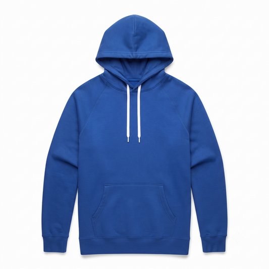 Men's Alternative Apparel Pullover Hoodie Pacific Blue Size 2XL