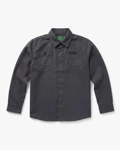Dixxon Youth Kraken Heritage Flannel Shirt – Size Youth Medium