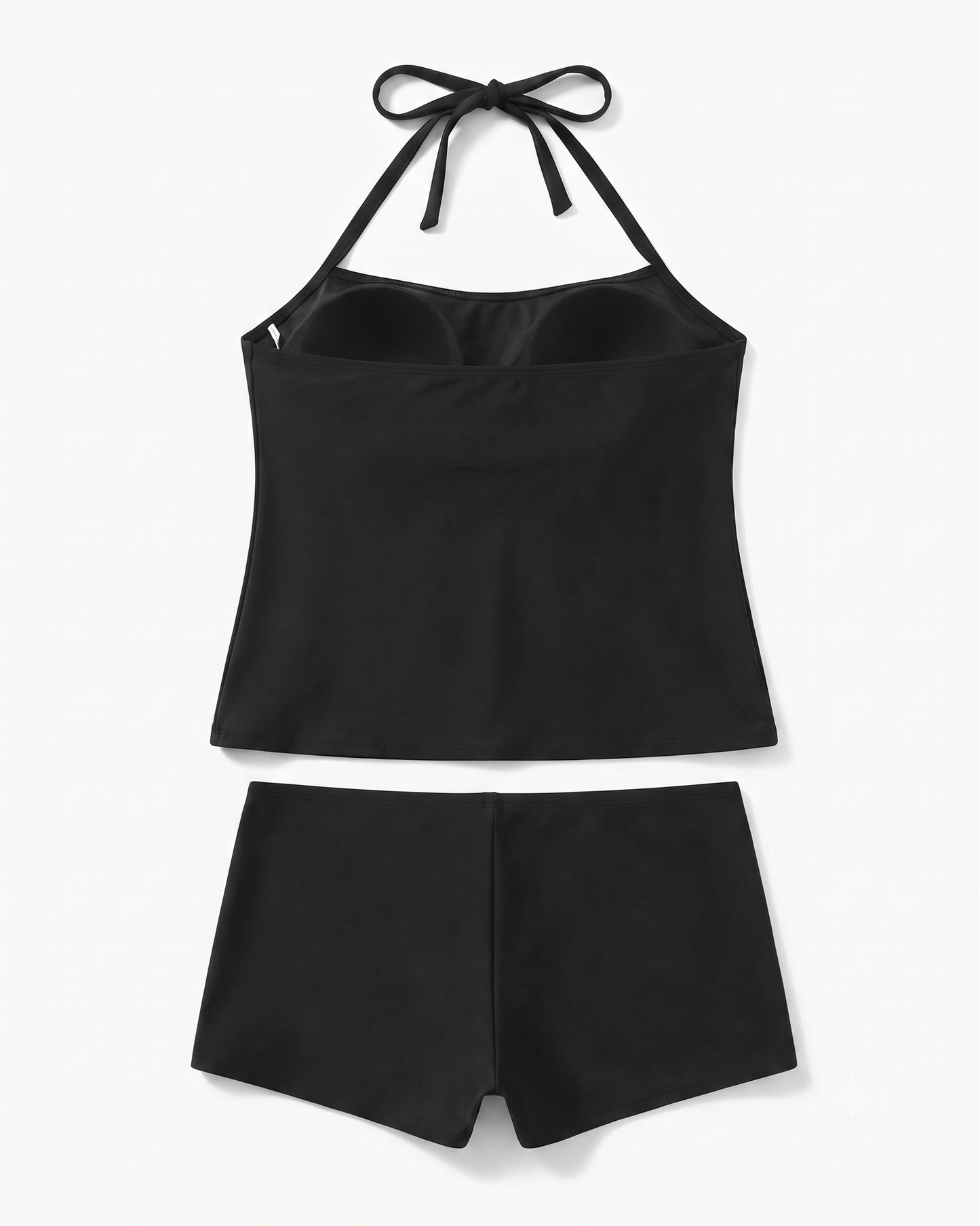 Women's Daci Plus Size Bandeau Tankini Swimsuit 2 Piece Black Size 26 Plus