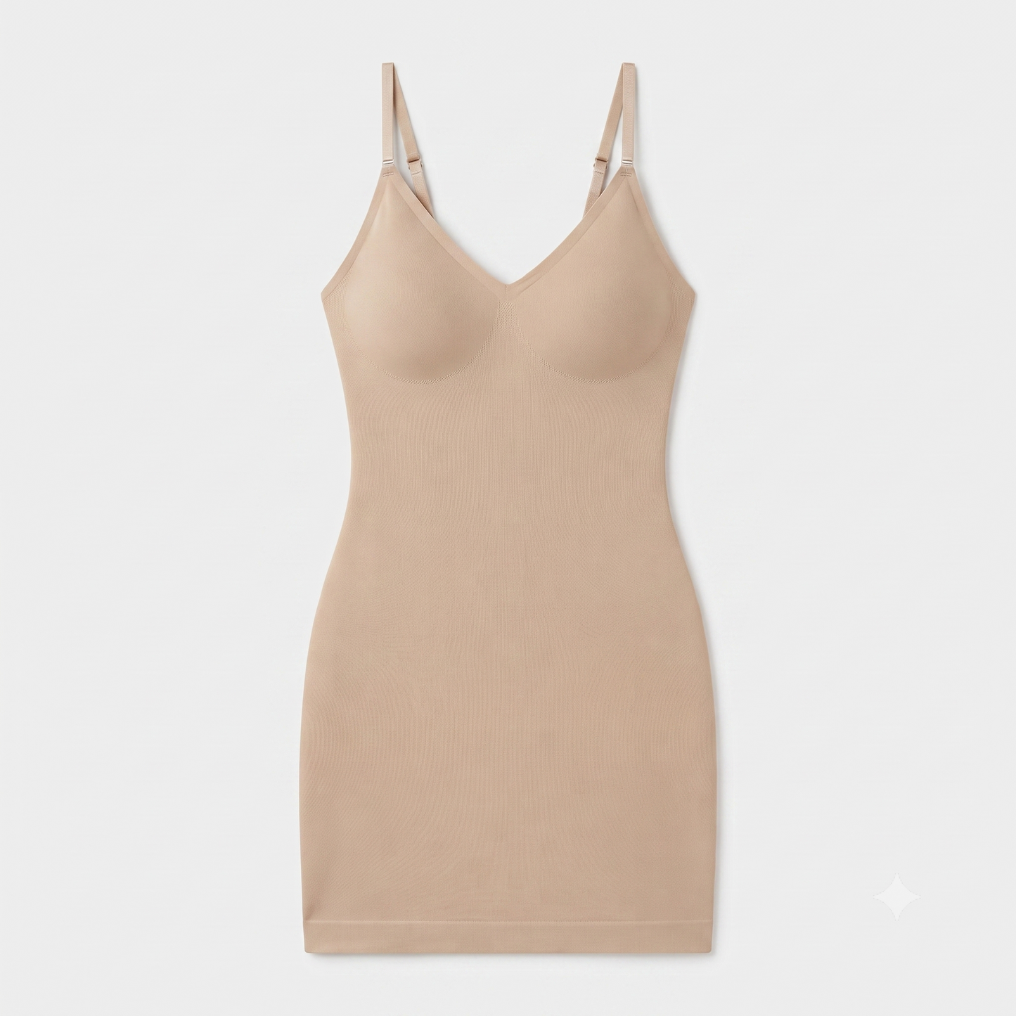 Women's SLIMBELLE Bodice Dress – Tummy Control Shaping Dress, Seamless (Size S)