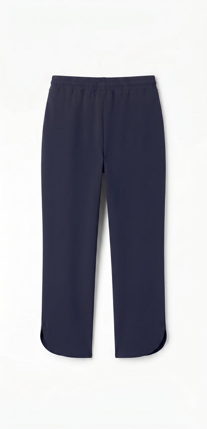 Pudolla Women's Swim Capris – Navy Blue, Size 2XL
